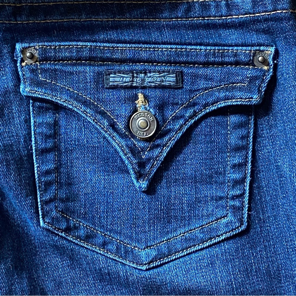 Hudson dark wash jeans - Picture 3 of 7